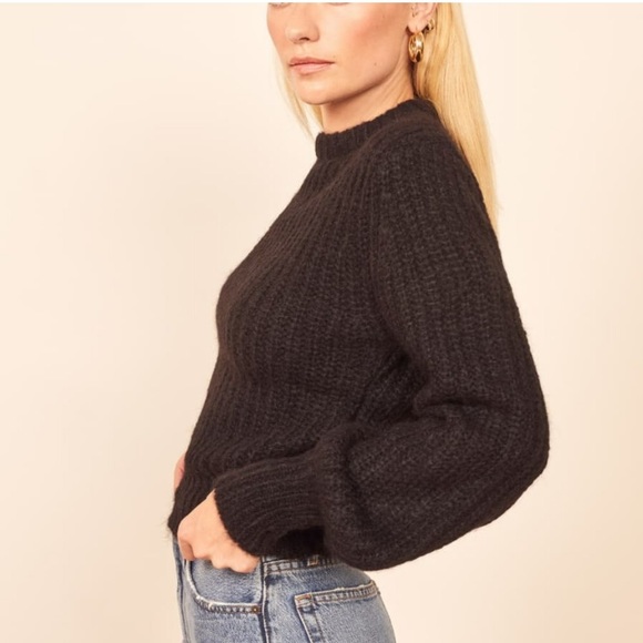 Reformation Tatum sweater 100% alpaca wool - Picture 3 of 4